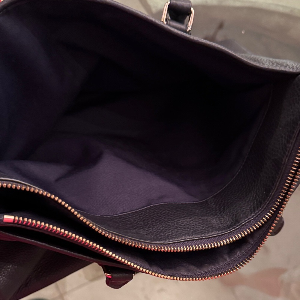 Coach Luxurious Black Leather Satchel - Picture 7 of 12